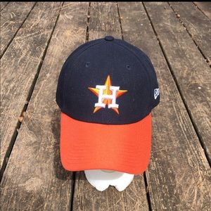 New Era Houston Astro’s velcro strap back hat